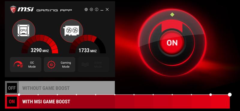 Podkręcanie procesora i GPU MSI