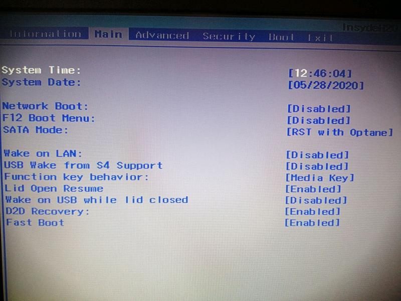 Problemy z dostępem do BIOS Acer
