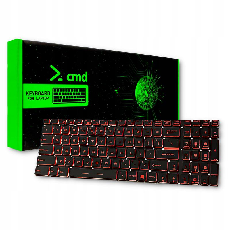 Demontaż klawiatury w laptopie MSI