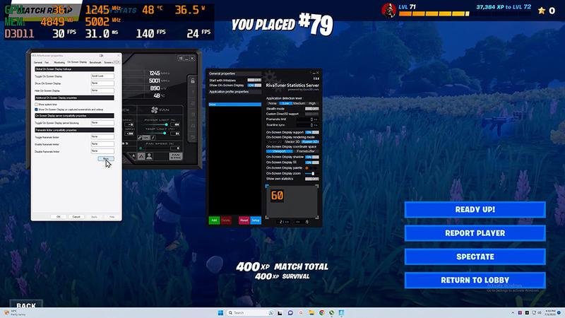 Overclocking i profiling w MSI Afterburner