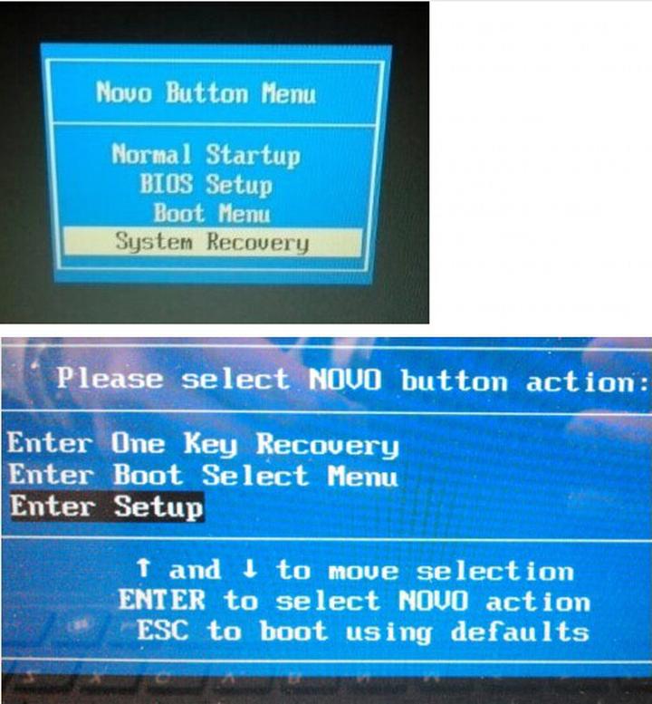 Tryb recovery Lenovo
