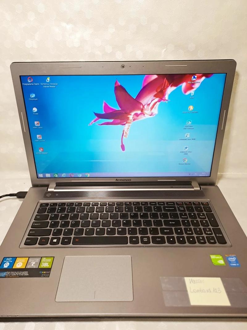 Specyfikacja pamięci RAM Lenovo Z710