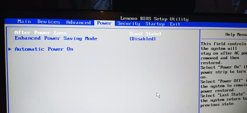 Uruchomienie BIOS w Lenovo