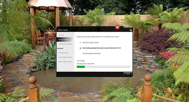 Instalacja Lenovo System Update